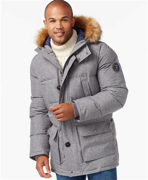tommy hilfiger men's winter coats